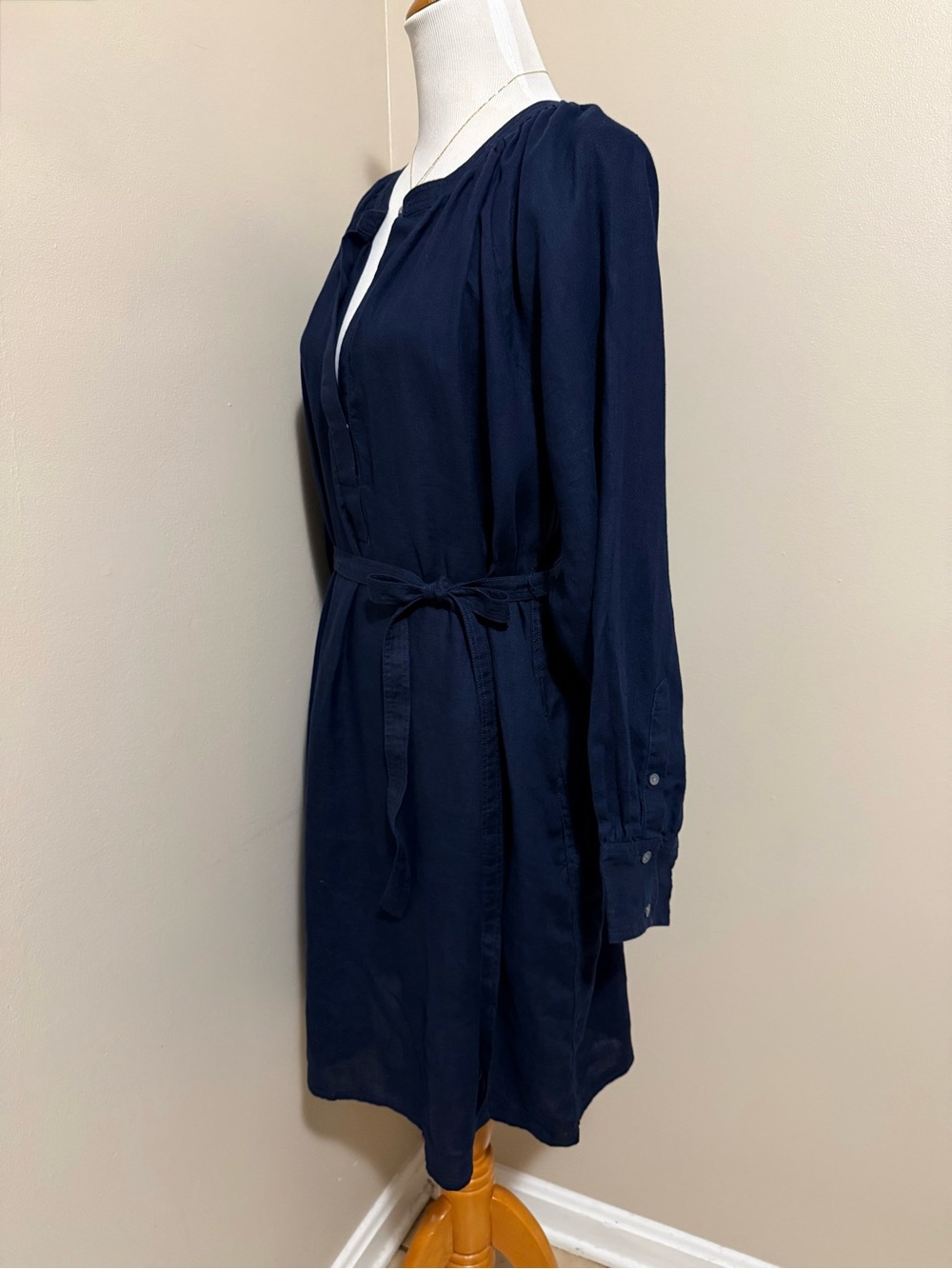 J.Crew 100% Linen Cabana Mini Dress NWOT,Size-XL - Picture 8 of 12